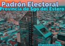 padron electoral de Santiago del Estero