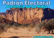 provincia de la rioja padron electoral