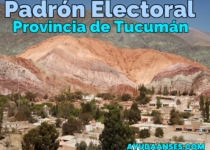 tucuman padron electoral provincia
