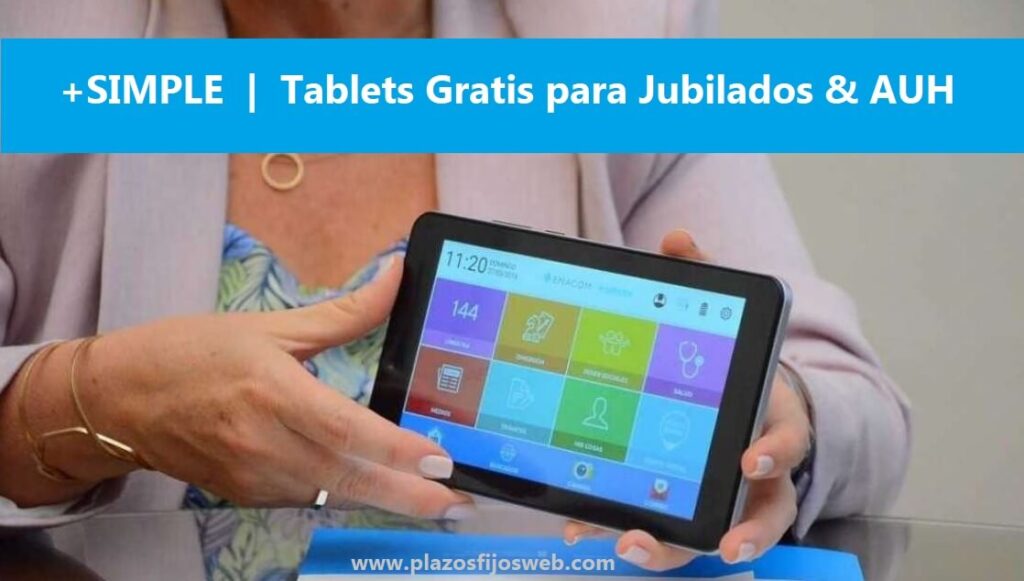 +simple tablet gobierno gratis