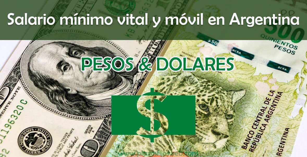 Salario minimo vital y movil en Argentina